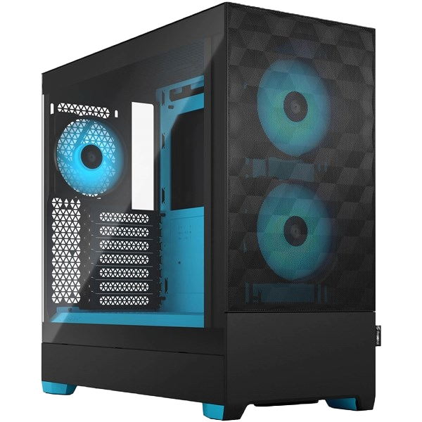 Fractal Pop Air RGB Mid Tower Gaming Case - Cyan 